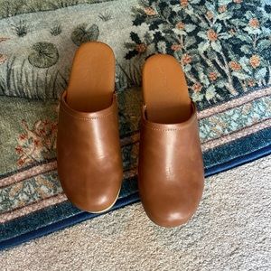 Brown Clogs size 8